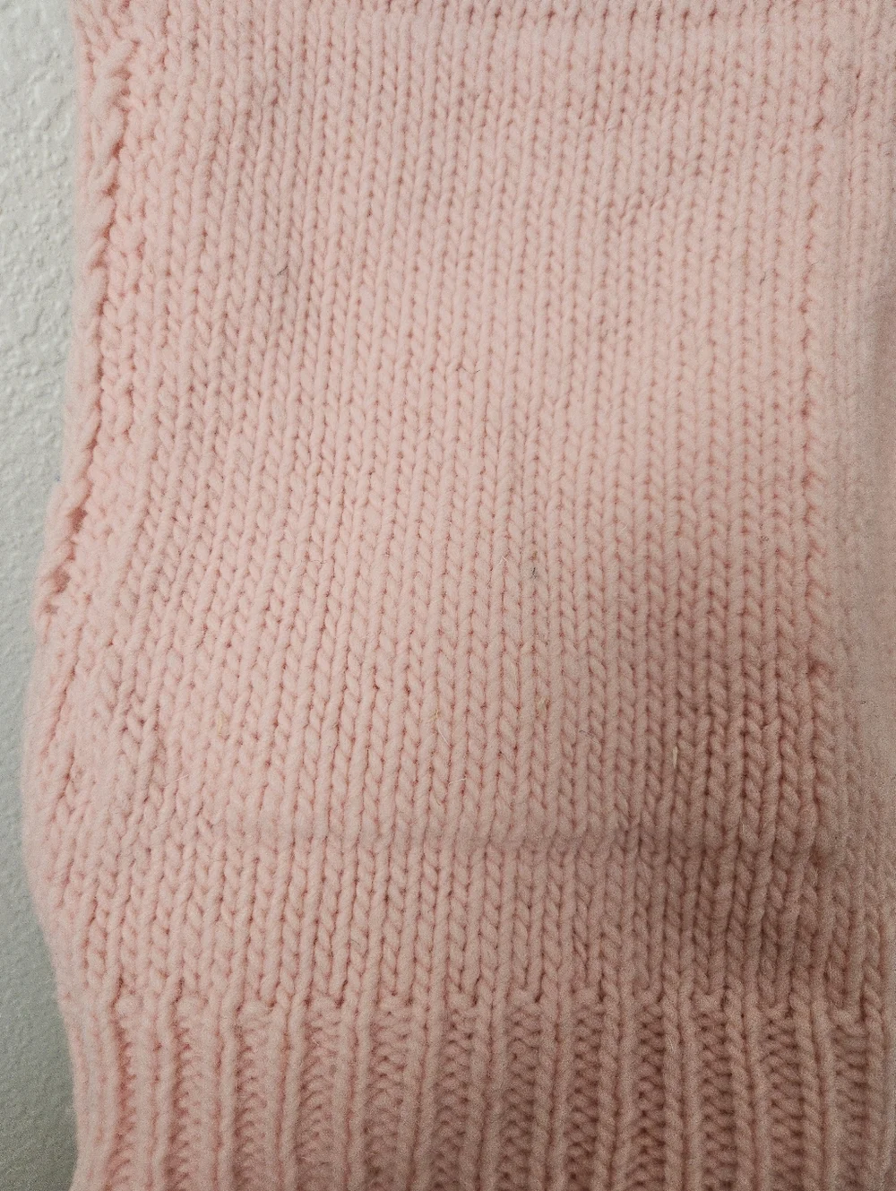 babaa wool pink vest